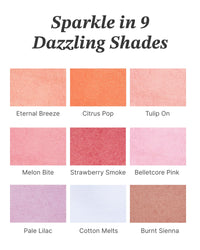 Thumbnail for Glint Baked Blush (Strawberry Smoke, 0.08oz) - Long-Lasting, All-Day Face Blush Powder for a Natural Look. Korean Skin Care Makeup. Blendable Color for Eyes, Cheeks & Body.