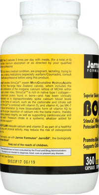 Thumbnail for Jarrow Formulas BoneUp for Bone Density - Vitamin D3 and K2, Calcium Support, 360 Capsules, Promotes Skeletal Nutrition, Up to 60 Days Supply
