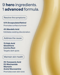 Thumbnail for Remedy The Even Tone Hydration Stack | 2-Piece System | Dark Spots Treatment & Rich Moisture Cream | Retinol, Niacinamide, Tranexamic Acid, Ceramides | Created by Dermatologist Dr. Shah | Vega