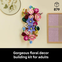 Thumbnail for LEGO Botanicals Flower Wall Decor - Building Set for Adults, Ages 18+ - Gift for Birthdays - Artificial Plants & Flowers for Home Office, Bedroom Decor - 11503