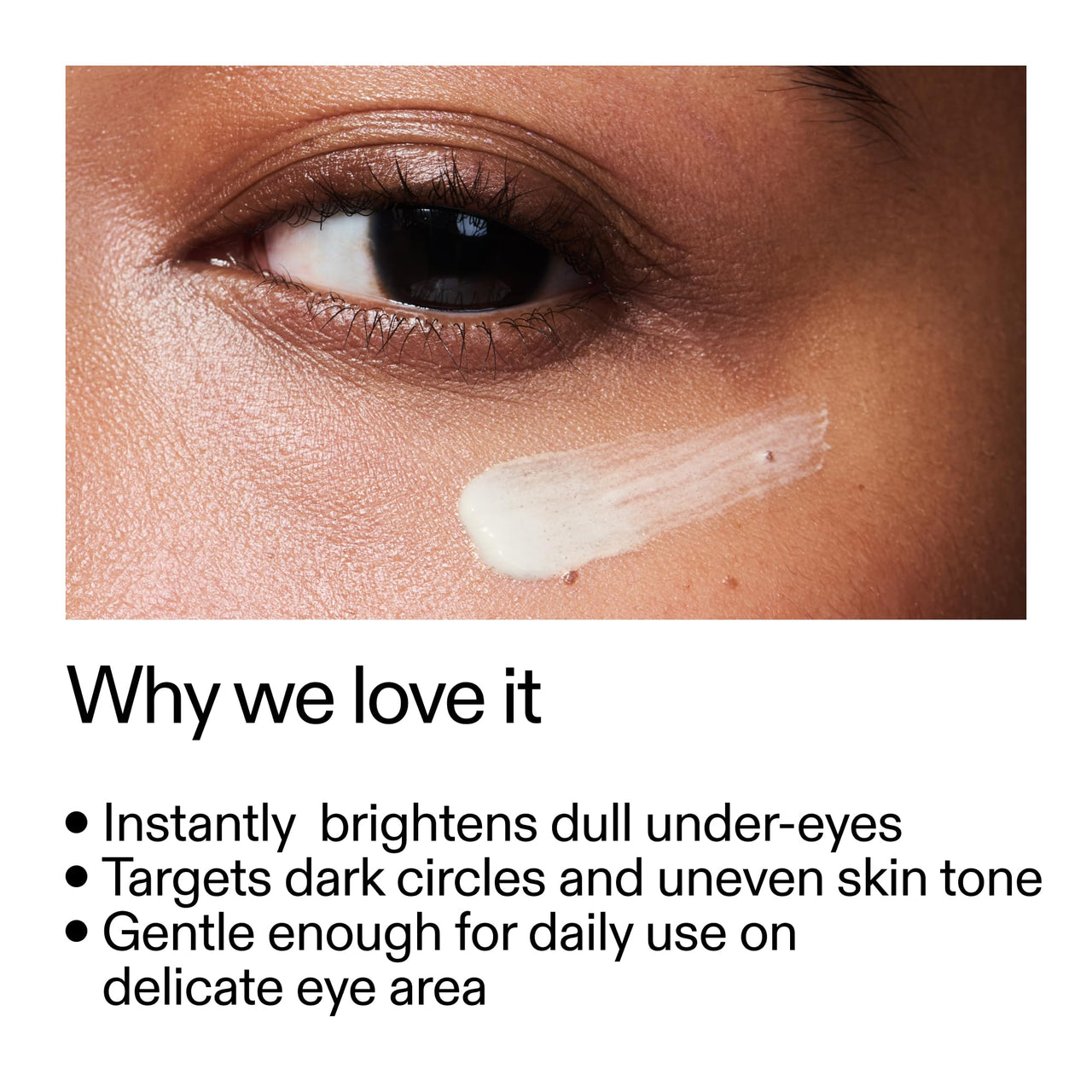 The INKEY List Brighten-I Eye Cream, Under-Eye Cream Helps Reduce Appearance of Dark Circles and Boost Skin’s Glow, Makeup Under-Eye Primer, 0.50 fl oz