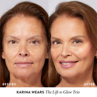 Thumbnail for LAURA GELLER NEW YORK Geller's Greatest Lift-n-Glow Baked Trio Palette - Highlighter, Blush, Bronzer - All Skin Tones