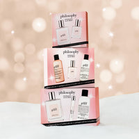 Thumbnail for philosophy Amazing Grace 0.5 fl oz EDT + 3 fl oz Shower Gel + 3 fl oz Body Emulsion 3-pc Set (Holiday FY26)