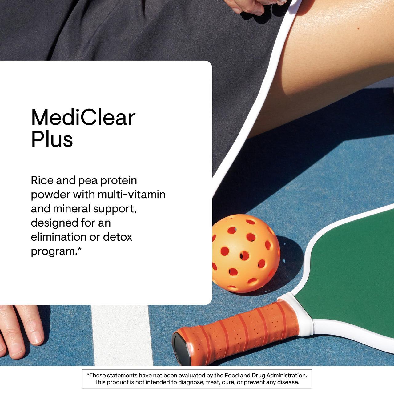 THORNE - MediClear Plus - Rice & Pea Protein Powder Supplement with a Complete Multi-Vitamin & Mineral Profile - Support for an Elimination or Detox Program* - Third-Party Certified - 21 Servings