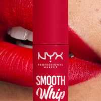 Thumbnail for NYX PROFESSIONAL MAKEUP Smooth Whip Matte Lip Cream, Long Lasting, Moisturizing, Vegan Liquid Lipstick - Cherry CrÃ¨me (Classic Red)
