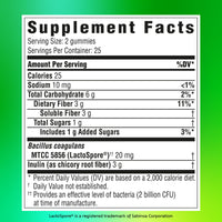 Thumbnail for Benefiber Prebiotic Fiber Supplement Gummies with Probiotics for Digestive Health, Assorted Fruit Flavors - 50 Count
