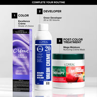 Thumbnail for L'Oréal Technique Excellence Crème Permanent Hair Color - Long-Lasting Hair Dye, Rich Formula With No-Drip Application, Superb Gray Coverage, Lghtst Nat Blonde
