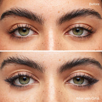 Thumbnail for Kosas Soulgazer Gel Eyeliner (Orbit) - Waterproof, Smudge-Proof Pen with Hyaluronic Acid - Retractable Eyeliner Pencil with Sharpener & Smudger, Long-Lasting - Smokey Gray Matte