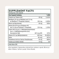 Thumbnail for THORNE - B-Complex #12 - Vitamin B Complex with Choline Supplement - Supports Cellular Energy Production & a Healthy Nervous System* - Third-Party Certified - Gluten, Dairy & Soy-Free - 60 Capsules