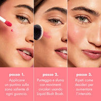 Thumbnail for e.l.f. Camo Liquid Blush, Long-lasting Liquid Blush For High-pigment Color, Creates A Soft, Dewy Finish, Vegan & Cruelty-free, Comin' In Hot Pink