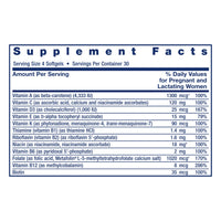 Thumbnail for Life Extension Prenatal Advantage, Women’s multivitamin, Baby Support, folic Acid, Choline, omega-3s, Vitamin C, D3, B1, B6, B12, zinc, niacin, Gluten Free, Non-GMO, 120 softgels