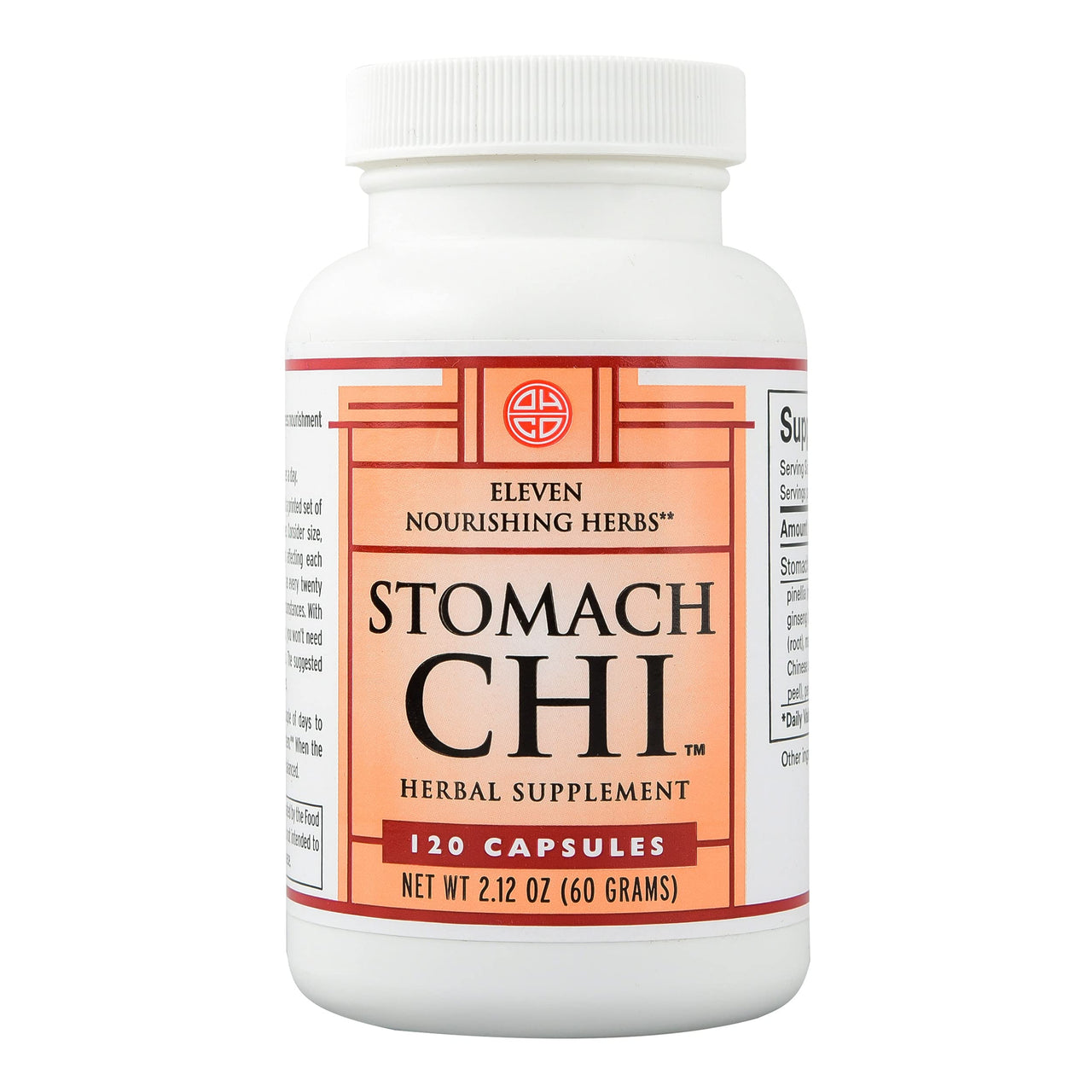 OHCO Stomach Chi - Chinese Herbal Supplement for Digestive Health - Strengthen & Restore Digestive System & Improve Function to Aid Stomach Relief - Natural Digestive Support - 120 Capsules