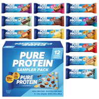 Thumbnail for Pure Protein Variety Pack - 12 Count Box | 20g High Protein, Gluten-Free, On-the-Go Snack | Ideal Pre & Post-Workout Fuel | Low Sugar, Great Taste!