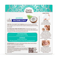 Thumbnail for GuruNanda Teeth Whitening Strips - 7-Day Treatment with Non-Slip, Dry Strip Technology - Whitening Designed with Care for a Brighter Smile