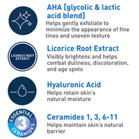 Thumbnail for CeraVe Skin Renewing Nightly Exfoliating Treatment, Anti Aging Serum With 5% Blend Of Glycolic Acid & Lactic Acid, Wrinkles & Dark Spot Corrector For Face, Exfoliating Gel, 1.7 Oz