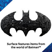 Thumbnail for LEGO DC Batman: Batman Logo Building Toy - Super Hero Bedroom Decor for Kids, Boys & Girls, Ages 12+ - with Classic & Golden Batman Minifigures - Gift Idea for Birthdays & Fans - 76330