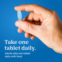 Thumbnail for One A Day Men’s 50+ Healthy Advantage Multivitamin, Multivitamin for Men with Vitamins A, C, E, B6, B12, Calcium and Vitamin D, Tablet, 200 Count (Pack of 1)