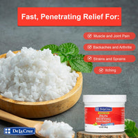 Thumbnail for De La Cruz Maximum Strength Muscle & Joint Camphor Ointment 11% - Back Pain Relief Products, Arthritis Pain Reliever, Pain Relief Cream for Aches, Sprains & Bruises - 5.5 oz Jumbo Jar