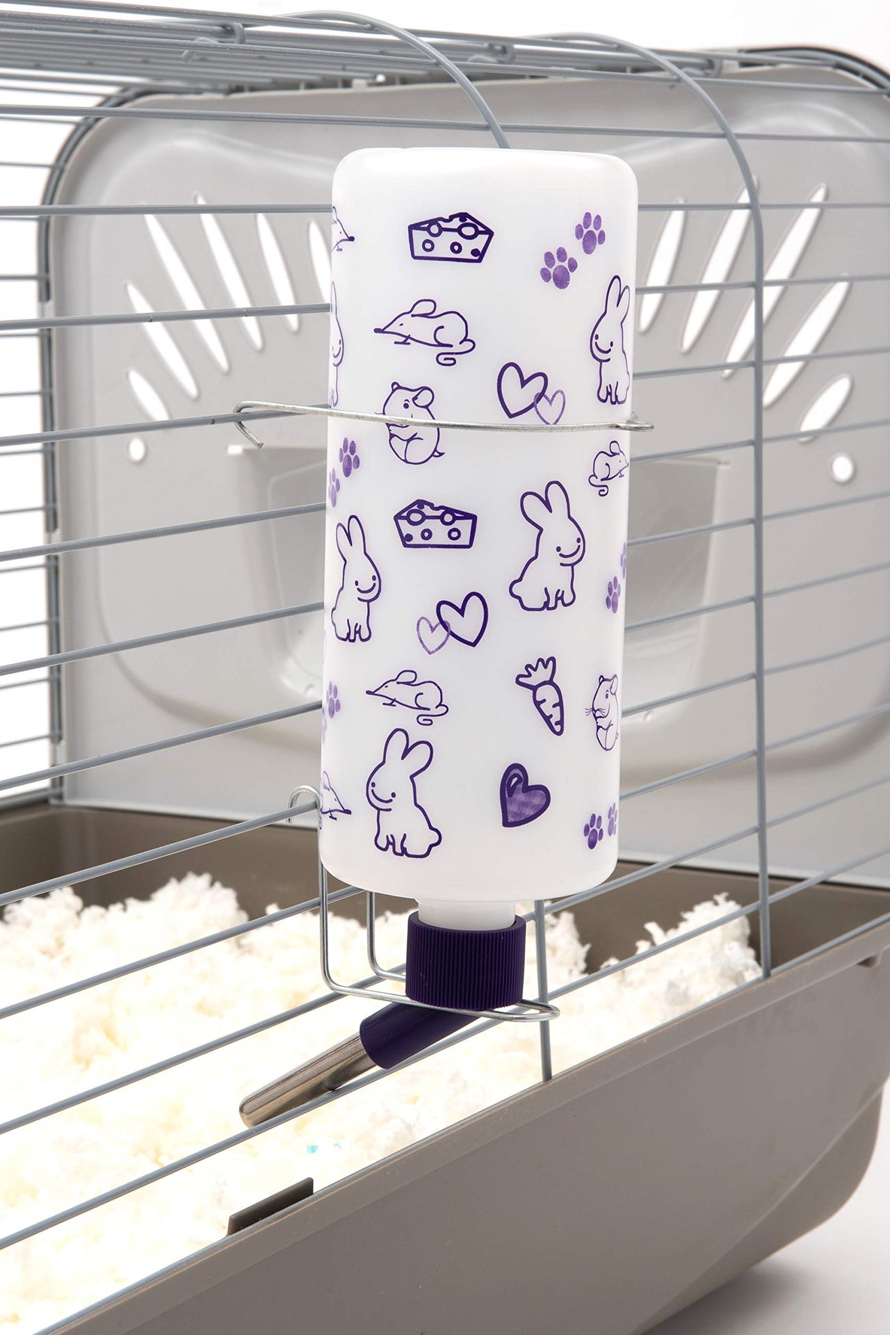 Lixit Weather Resistant Cage Water Bottles for Rabbits, Ferrets, Guinea Pigs Hamsters and Other Small Animals. (32-Ounce)
