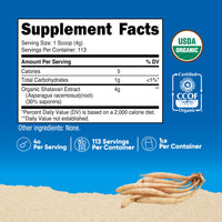 Thumbnail for Nutricost Organic Shatavari Powder 1 LB - Certified USDA Organic, Non-GMO, Gluten Free, and Vegetarian Friendly