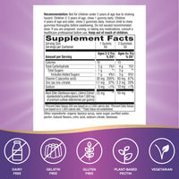 Thumbnail for Nature’s Way Sambucus Kids Elderberry Immune Gummies with Black Elderberry Extract, Daily Immune Support Gummy with Vitamin C and Zinc for Children Ages 2+*, 60 Gummies
