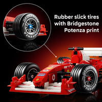 Thumbnail for LEGO Icons Ferrari F2004 & Michael Schumacher Building Set for Adults, Ages 18+ - Ferrari F1 Bedroom, Home Office, Desk Decor - Gift Ideas for Men, Women & Fans - 11375