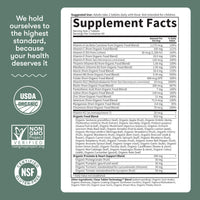 Thumbnail for Garden of Life Organics Whole Food Multivitamin for Men 40+ 120 Tablets, Vegan Mens Multi for Health & Well-Being Certified Organic Whole Food Vitamins & Minerals for Men Over 40 Mens Vitamins