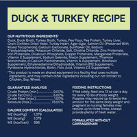 Thumbnail for Canidae Pure Limited Ingredient Premium Adult Wet Dog Food, Duck & Turkey Recipe, 13 oz. (Case of 12), Grain Free