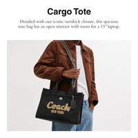 Thumbnail for COACH Cargo Tote Black One Size