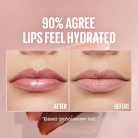 Thumbnail for Maybelline Lifter Gloss, Hydrating Lip Gloss with Hyaluronic Acid, Moon, Nude Pink, 0.18 Ounce