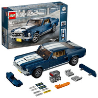 Thumbnail for LEGO Creator Expert Ford Mustang 10265 Building Set - Exclusive Advanced Collector's Car Model, Featuring Detailed Interior, V8 Engine, Home and Office Display, Collectible for Adults and Teens