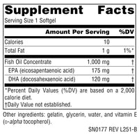 Thumbnail for Source Naturals OmegaEPA Fish Oil - Marine Lipids with EPA & DHA Supports Cardiovascular & Brain Health - 200 Softgels