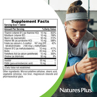 Thumbnail for NaturesPlus B-Complex with Rice Bran - 90 Tablets - Vegetarian, Gluten Free - 90 Servings