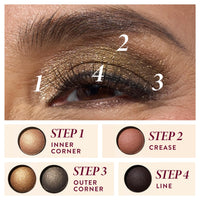 Thumbnail for LAURA GELLER NEW YORK The Ultimate Palette Baked Eyeshadow (04 Neutrally Natural + Shadow Skills)