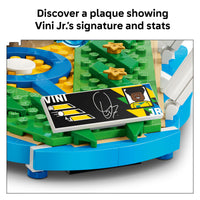 Thumbnail for LEGO Editions Vini Jr. – Soccer Highlights - Building Set for Boys & Girls, Ages 10+ - Collectible Soccer Gift W/Plaque - Kids Bedroom or Shelf Decor - 43027