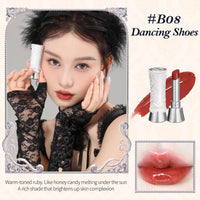 Thumbnail for Flower Knows Swan Ballet Shine Lipstick,Hydrating Solid Lip Gloss,Moisturizing Red Tinted Lip Balm-Long Lasting Lip Gloss in Balm for Girls&Women(B08 Dancing Shoes)