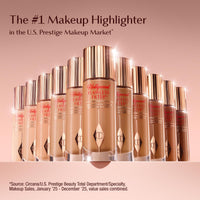 Thumbnail for Charlotte Tilbury Hollywood Flawless Filter - Multi-Use Makeup Primer, Complexion Booster & Illuminating Liquid Highlighter with Sheer Coverage - Smooths & Blurs Skin - 4 Medium