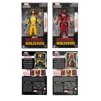 Thumbnail for Marvel Legends Series: Deadpool & Wolverine Movie - Deadpool and Wolverine 6 Inch Action Figures Bundle