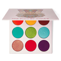 Thumbnail for Juvia's Place Palette The Zulu - Turquoise, Red, Purple, Shades of 9, Colorful, Vivid, Vibrant Palette, Pigmented Makeup Palette Color & Shine