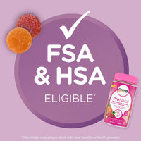 Thumbnail for Centrum Prenatal Multivitamin Gummies with DHA and Folic Acid, Mixed Berry and Orange Flavors - 60 Count, 30 Day Supply