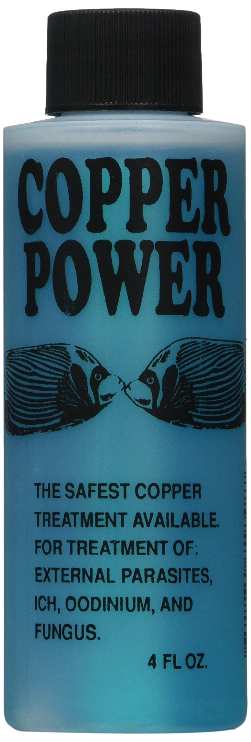 Copper Power (Endich) ACP0004B Blue Treatment for Marine Fish, 4-Ounce