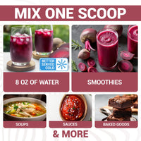 Thumbnail for Dr. Berg Raw Organic Beet Powder from Real Earth-Grown Beets – USDA Certified Organic Beet Root Powder to Support Nitric Oxide Levels, Energy, Blood Flow, & Heart Health* – 30 Servings