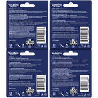 Thumbnail for Vaseline Lip Therapy Variety 4-Pack, Moisturizing Lip Balm with Vitamin E, 0.16 Oz Ea