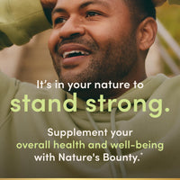 Thumbnail for Nature’s Bounty Advanced Vitamin D3 with Magnesium Citrate Immune Formula, Supports Immune and Bone Health, 90 Tablets