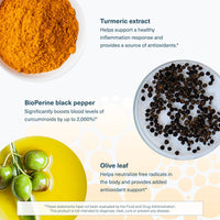 Thumbnail for Youtheory Turmeric - 450 mg - with Black Pepper & Olive Leaf - Supports Joint & Brain Health* - Contains Bioenhancers, Curcuminoids & Herbal Extracts - 120 Tablets (40-Day Supply)