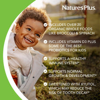 Thumbnail for NaturesPlus Animal Parade Gold Children's Liquid Multivitamin, 16 fl oz - Natural Tropical Berry Flavor - Immune Support Supplement - Gluten Free, Vegan - 32 Servings