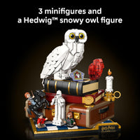 Thumbnail for LEGO Harry Potter Sorcerer’s Stone – Collectors’ Edition Building Set for Adults - DIY Craft Kit for Women & Men, Ages 18+ - Buildable Hedwig & 3 Minifigures - Gift Idea for Birthdays - 76466