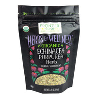 Thumbnail for Frontier Co-op Organic Cut and Sifted Echinacea Purpurea Herb 2.26oz