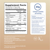 Thumbnail for Vital Proteins Collagen Peptides Advanced, Hydrolyzed Peptides with Hyaluronic Acid and Vitamin C - Vanilla Flavor Powder, 21oz