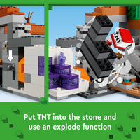 Thumbnail for LEGO Minecraft The Badlands Mineshaft - Building Toys for Boys & Girls, Ages 8+ - Video Game Toy for Kids - W/Minecraft Minifigures - Gift for Birthdays - 21263